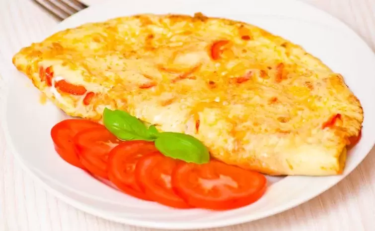 tomato omelette for an egg diet