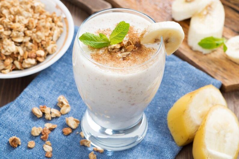 banana smoothie with oatmeal for weight loss