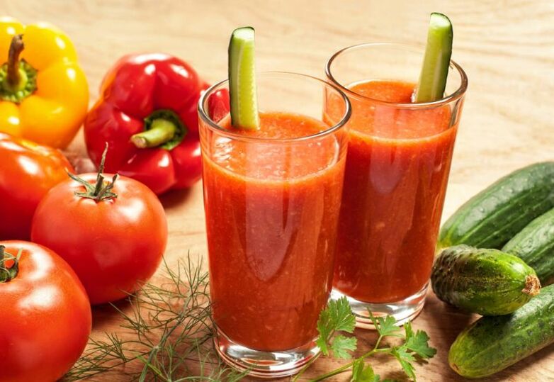 vegetable smoothie for slimming