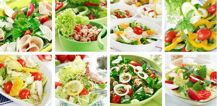 dishes for slimming vegetables