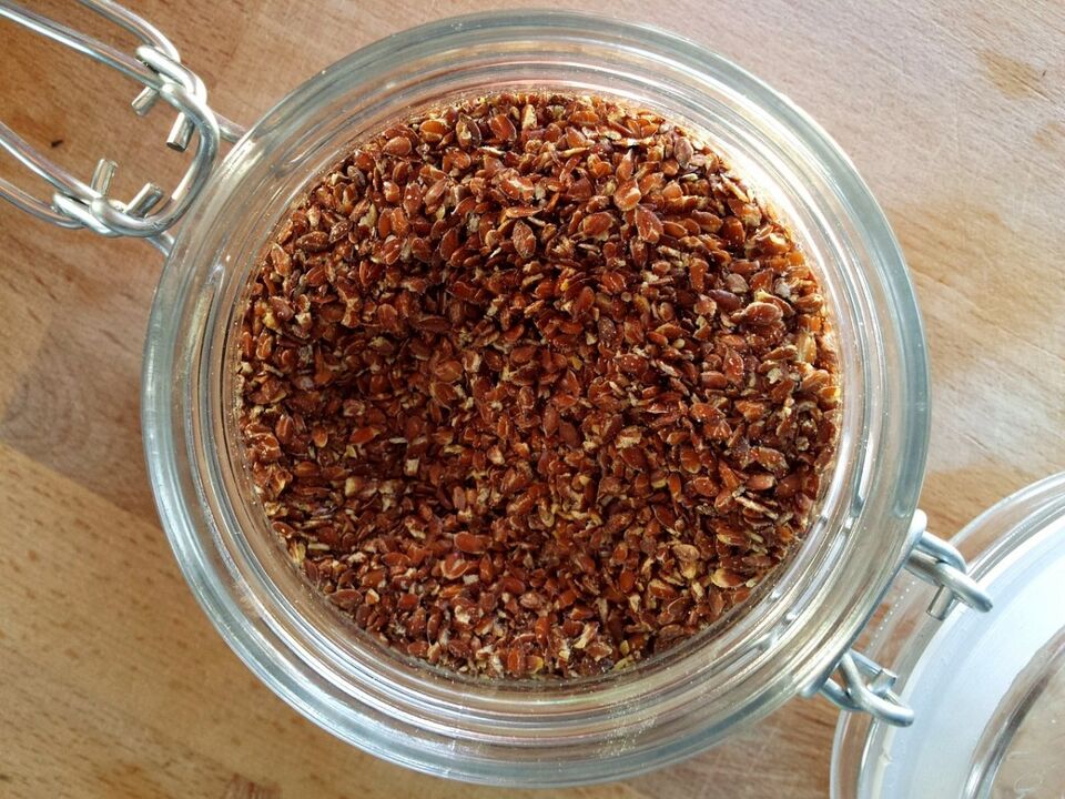 dry flax seed for weight loss