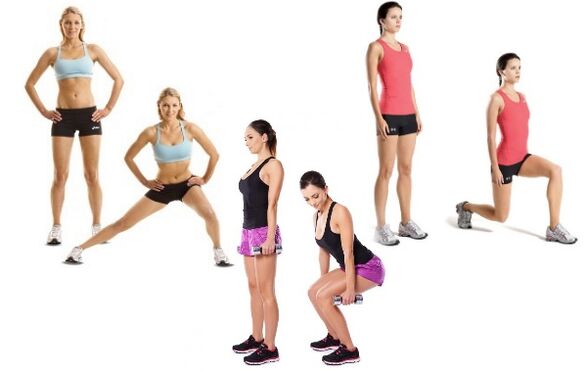 exercises for weakening the legs