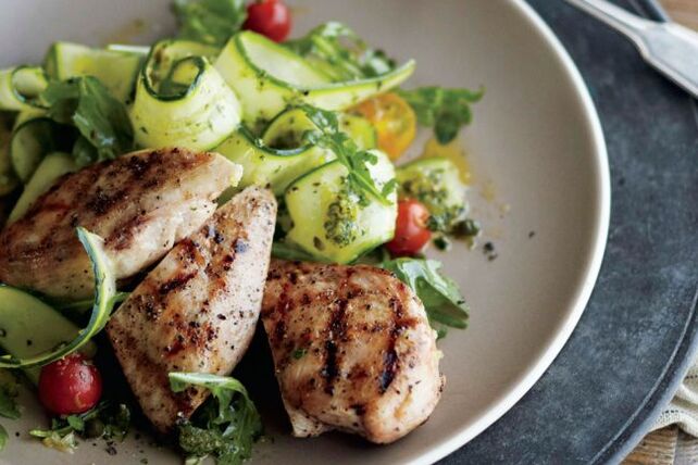 chicken fillets with vegetables for these diet